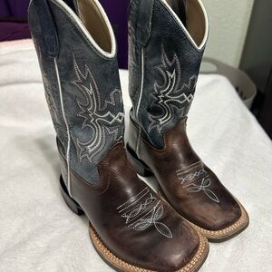 Old West Kids Cowboy Boots 11.5